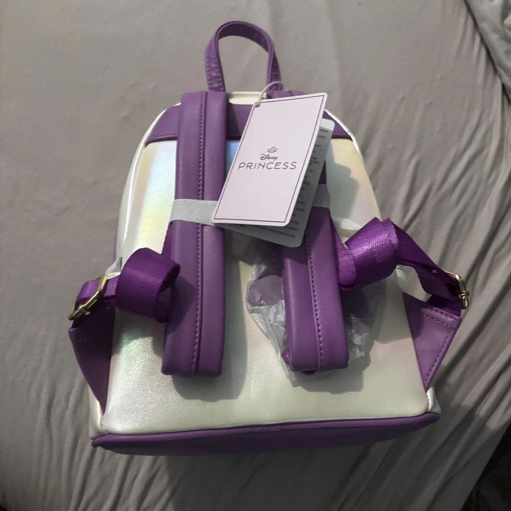 Loungefly Disney Aladdin Jasmine Iridescent Birthday Cake Mini Backpack Princess